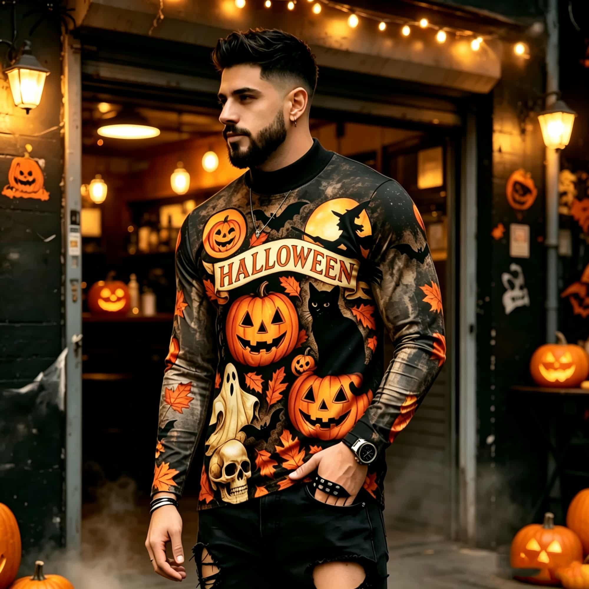 Street Fashion Style - Günlük Moda Sokak Stili Cadılar Bayramı