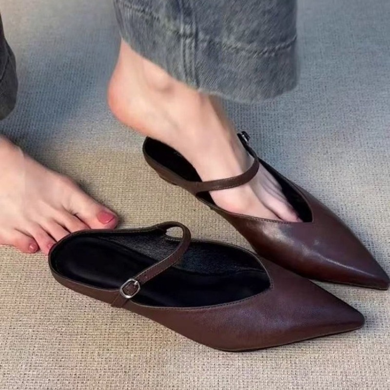 French Street Fashion - 2026 Yeni Stil Sivri Burun Kalın