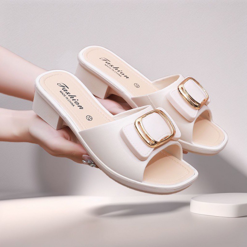 Street Fashion Korea - Kadın Çok Yönlü Yaz Sandaletleri -