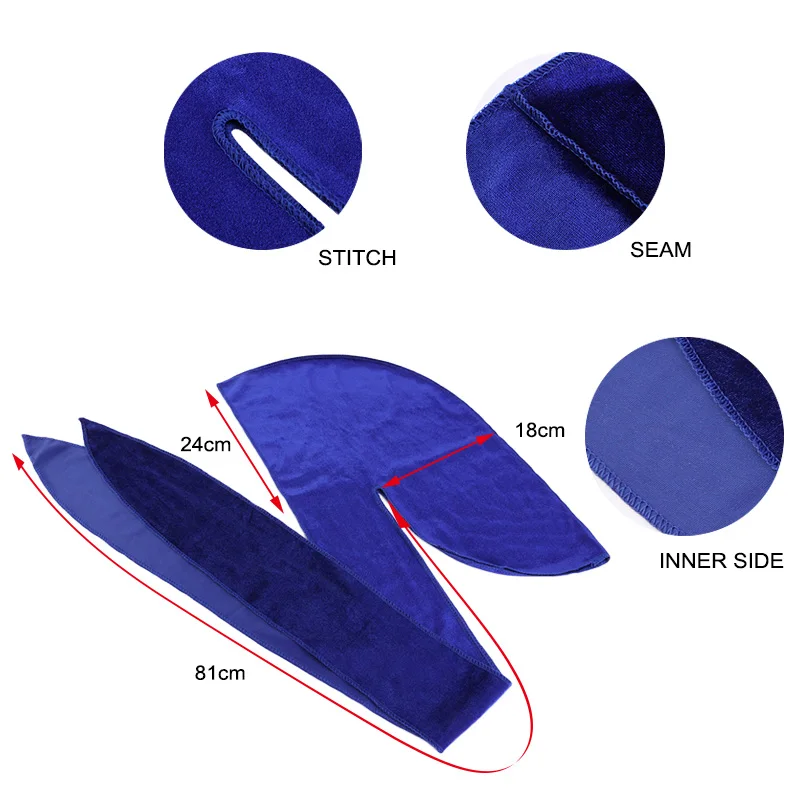 kkjoy Unisex Kadife Durags Ban - Street Fashion Hats incelemesi ve fiyatı