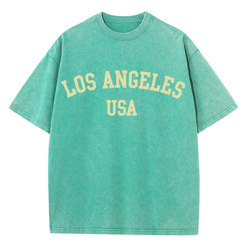 Kadın Pamuk Yıkanmış T-Shirt T - Street Fashion Usa incelemesi ve fiyatı