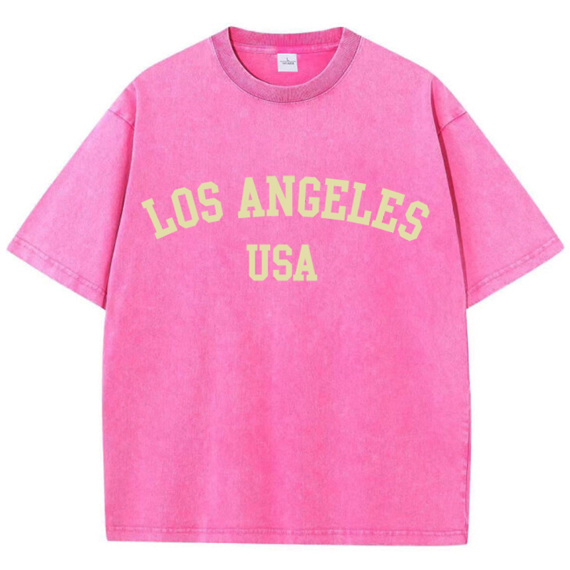 Kadın Pamuk Yıkanmış T-Shirt T - Street Fashion Usa incelemesi ve fiyatı