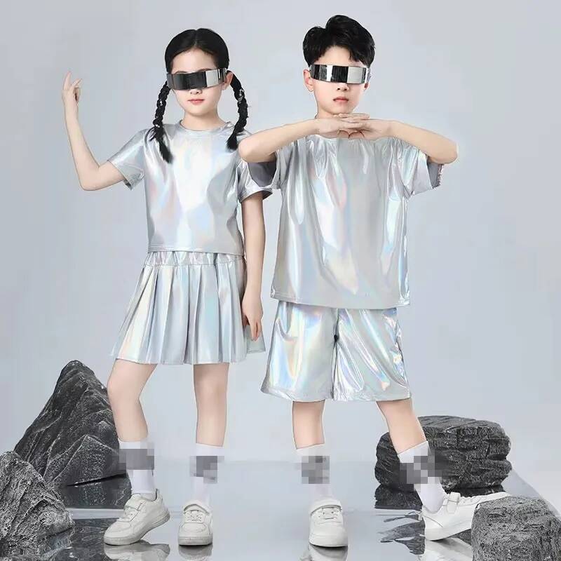 Erkek ve Kız Hip-Hop Seti Gümü - Street Fashion Runway incelemesi ve fiyatı