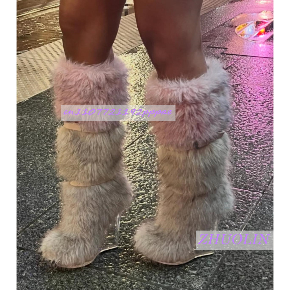 Kış Gradyan Tüylü Şeffaf Dolgu - Street Fashion Runway incelemesi ve fiyatı