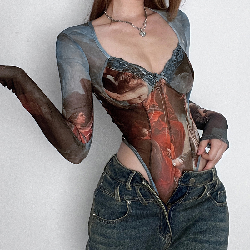 Şık Seksi File Dantel Body 202 - Street Fashion Greece incelemesi ve fiyatı