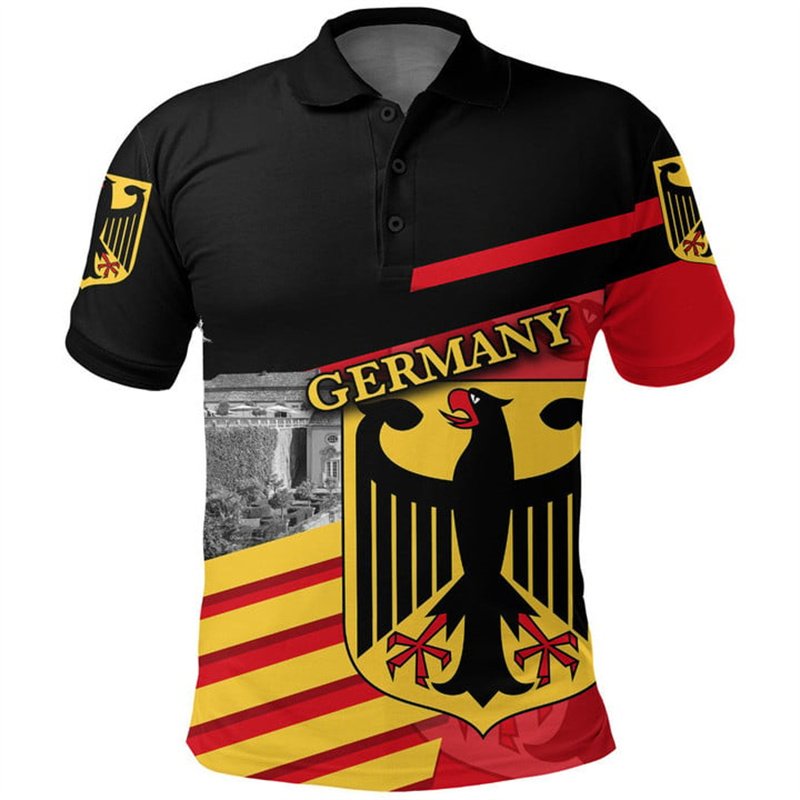 Alman Arması Polo Gömlek Erkek - Street Fashion Germany incelemesi ve fiyatı