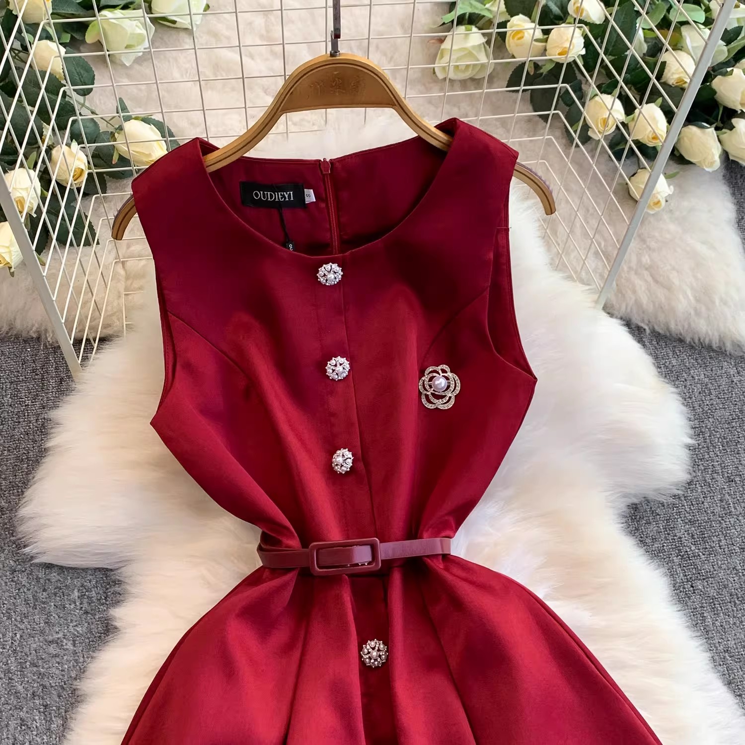 Moda Podyumu Beading A-line Mi - Street Fashion Runway incelemesi ve fiyatı