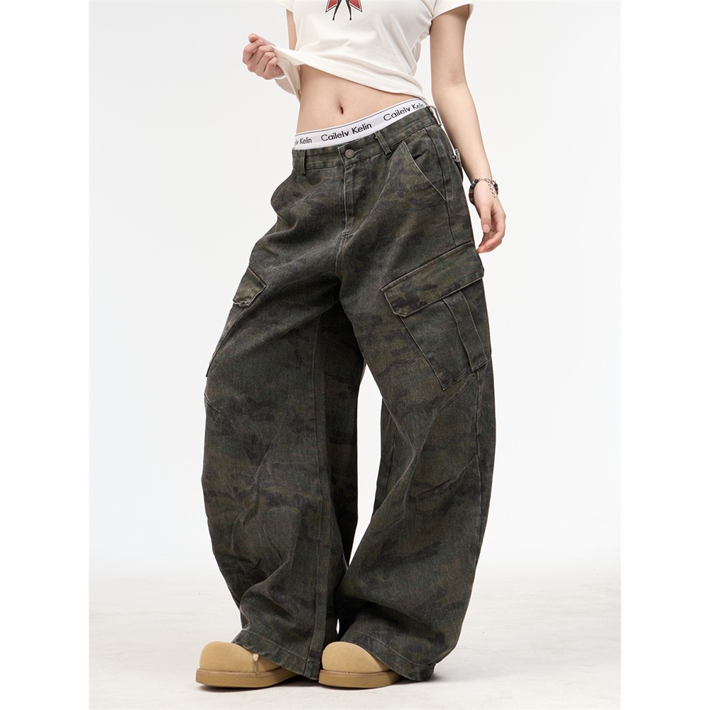 Kamuflaj İş Pantolonu Unisex H - Street Fashion Style incelemesi ve fiyatı