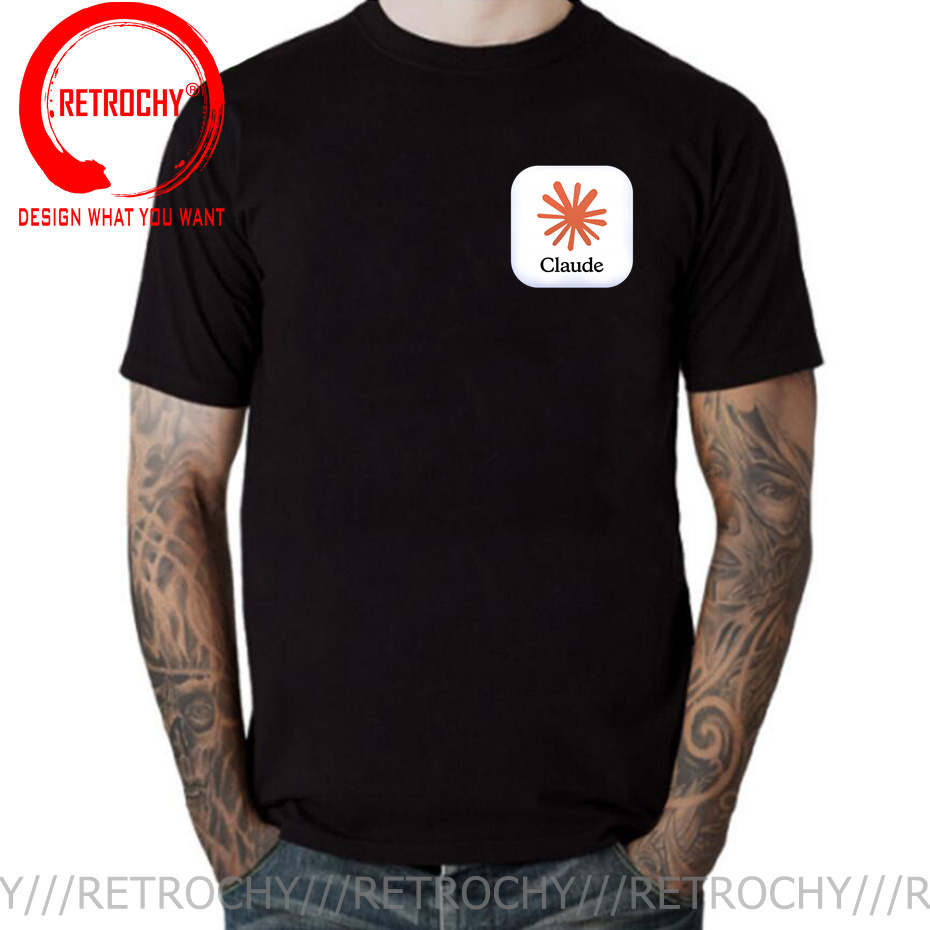 Claude AI Logo T Shirt Komik E - Street Fashion Brand Logo incelemesi ve fiyatı
