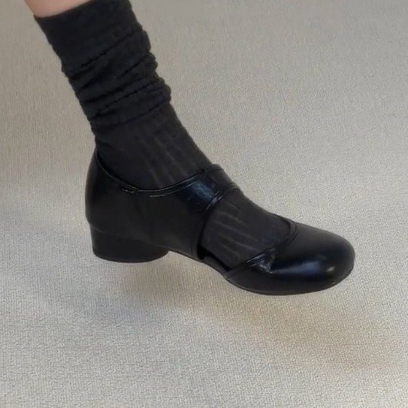 Fransız Stili Yuvarlak Burunlu - French Street Fashion incelemesi ve fiyatı