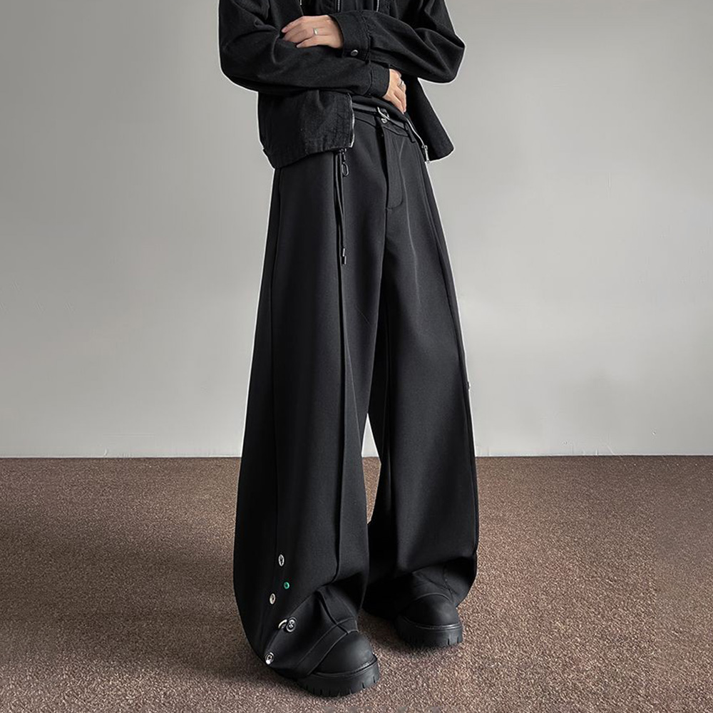 Erkek Pantolon Düğme Dekorasyo - Street Fashion Men 2025 incelemesi ve fiyatı