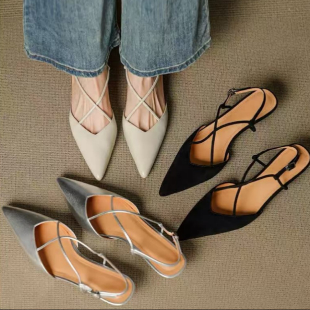 2026 Yeni Stil Sivri Burun Alç - French Street Fashion incelemesi ve fiyatı