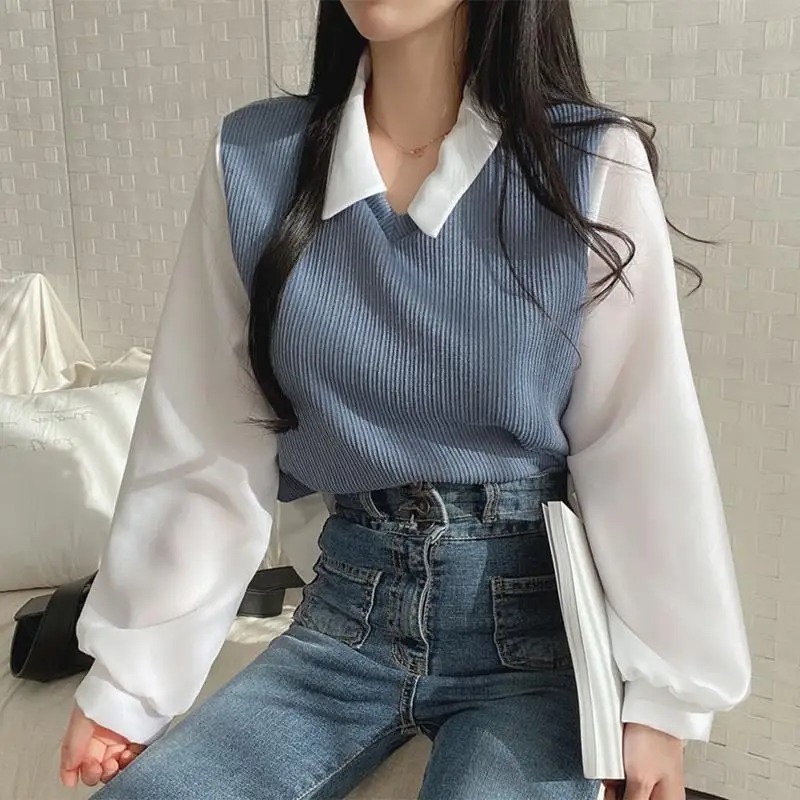 Yaz Bluz Kadın Kore Tarzı Yanl - Street Fashion Korea incelemesi ve fiyatı