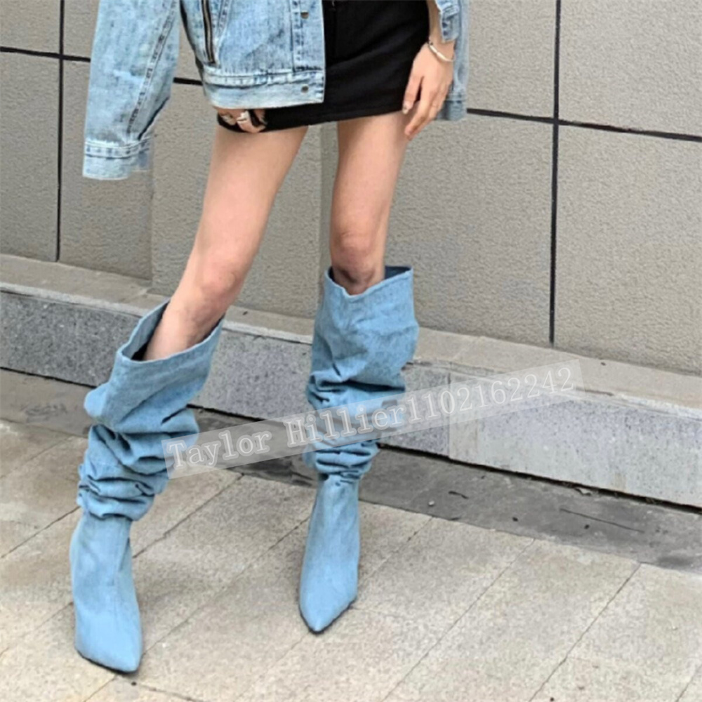 Bahar Mavisi Kot Pileli Bol Ay - Street Fashion Runway incelemesi ve fiyatı